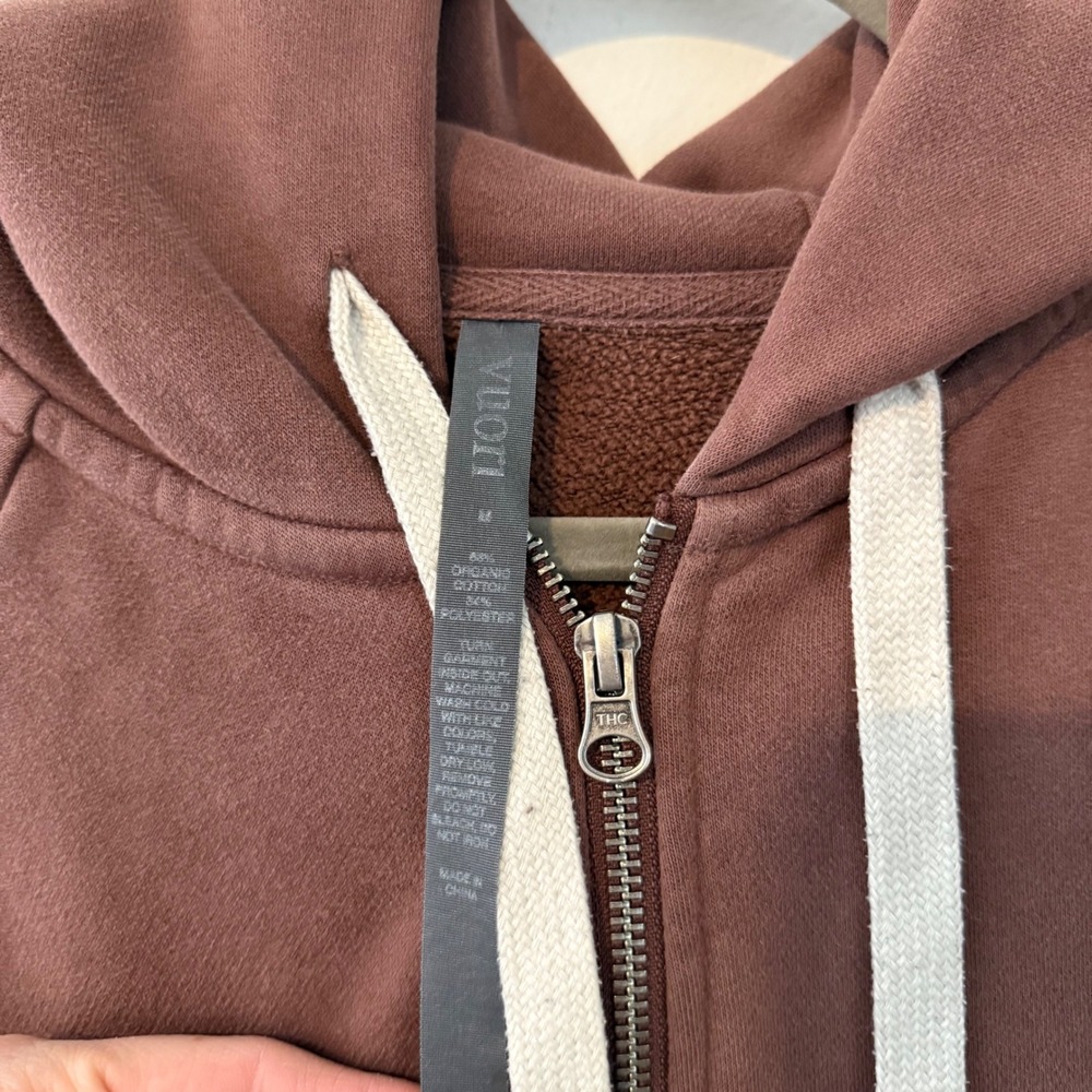 Vuori women's Restore Hoodie in Sedona Brown oversized size medium - Picture 2 of 11